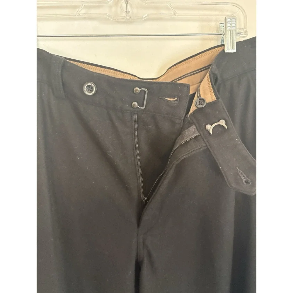 VTG Y2K Banana Republic Mens‎ 36x30 Dress Pants Wool Nylon Military Grunge